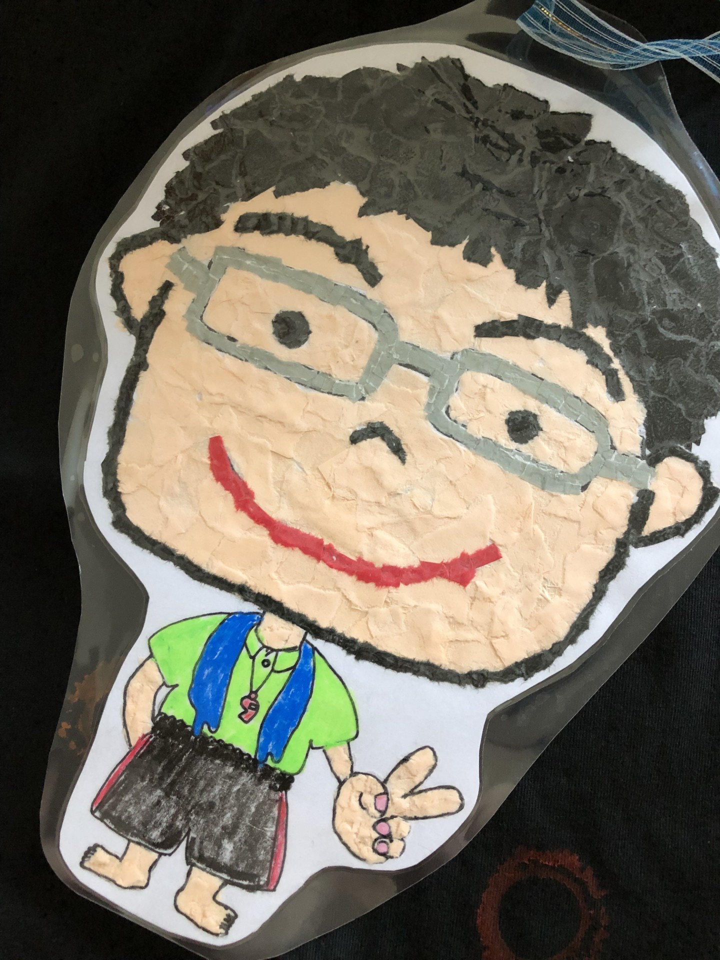 インストラクターの似顔絵